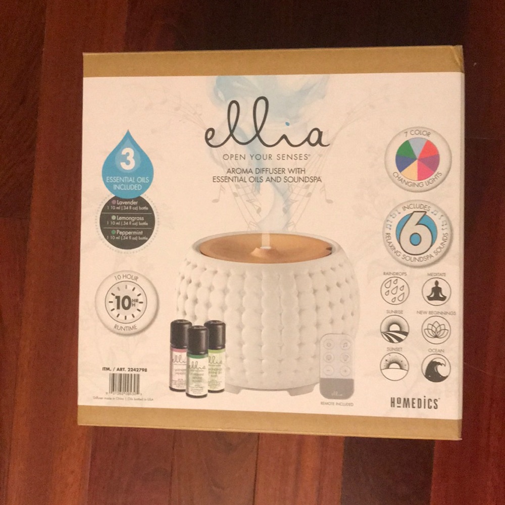 NWOB GATHER ULTRASONIC ESSENTIAL OIL DIFFUSER